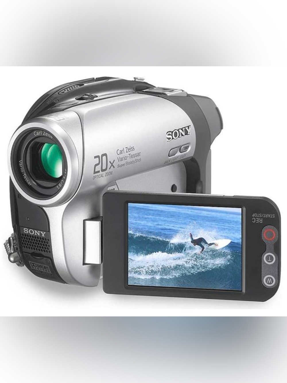 BOXED Vintage Sony DCR-DVD92 Camcorder + Bonus Battery